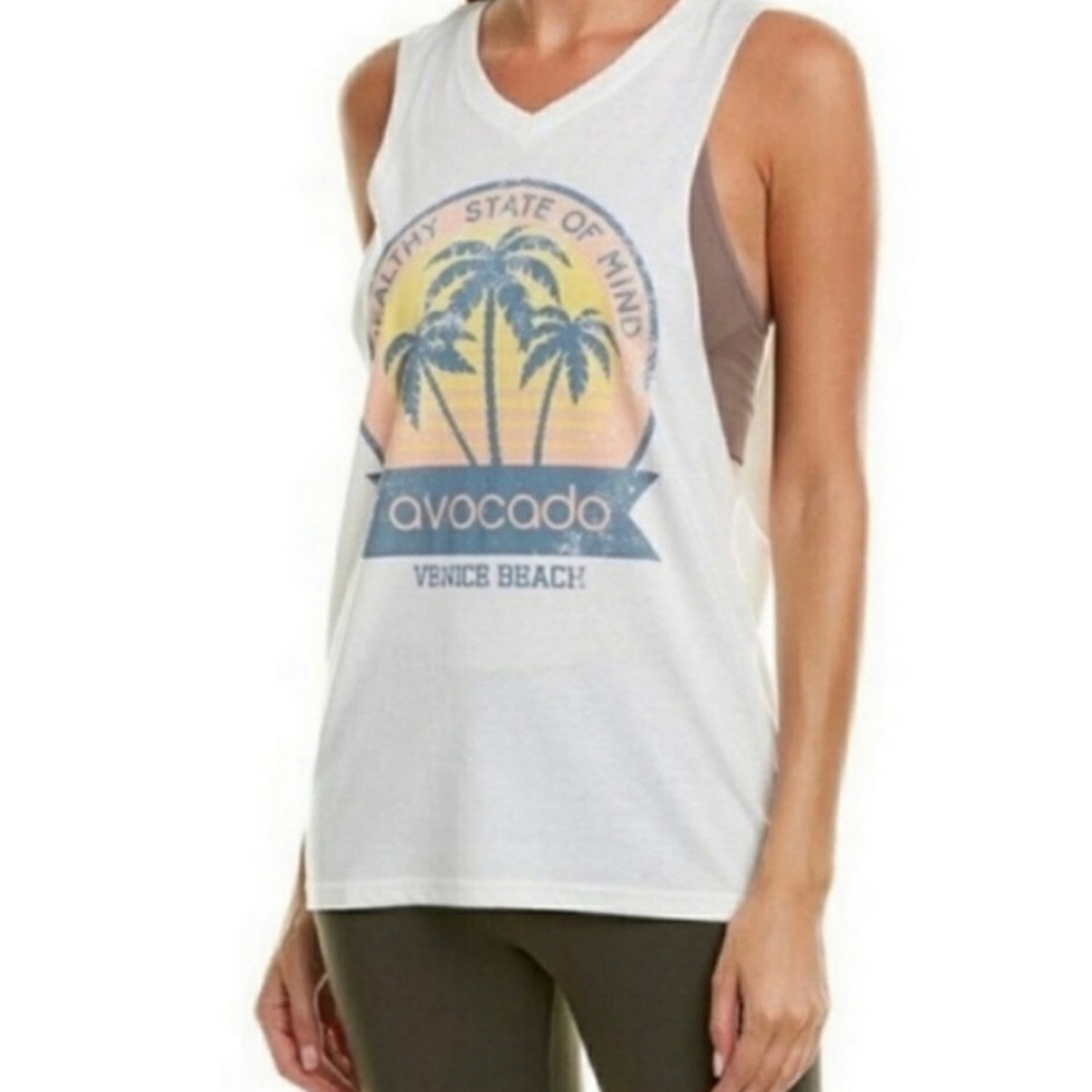 **NWOT/NEVER WORN** Avocado | Venice Beach “Healthy State of Mind” Vintage Tank